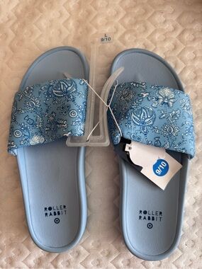 NWT Roller Rabbit x Target:  size 9/10 Flip Flop.  Sold Out